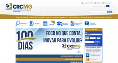 Desktop Screenshot of crcmg.org.br