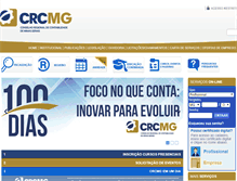Tablet Screenshot of crcmg.org.br